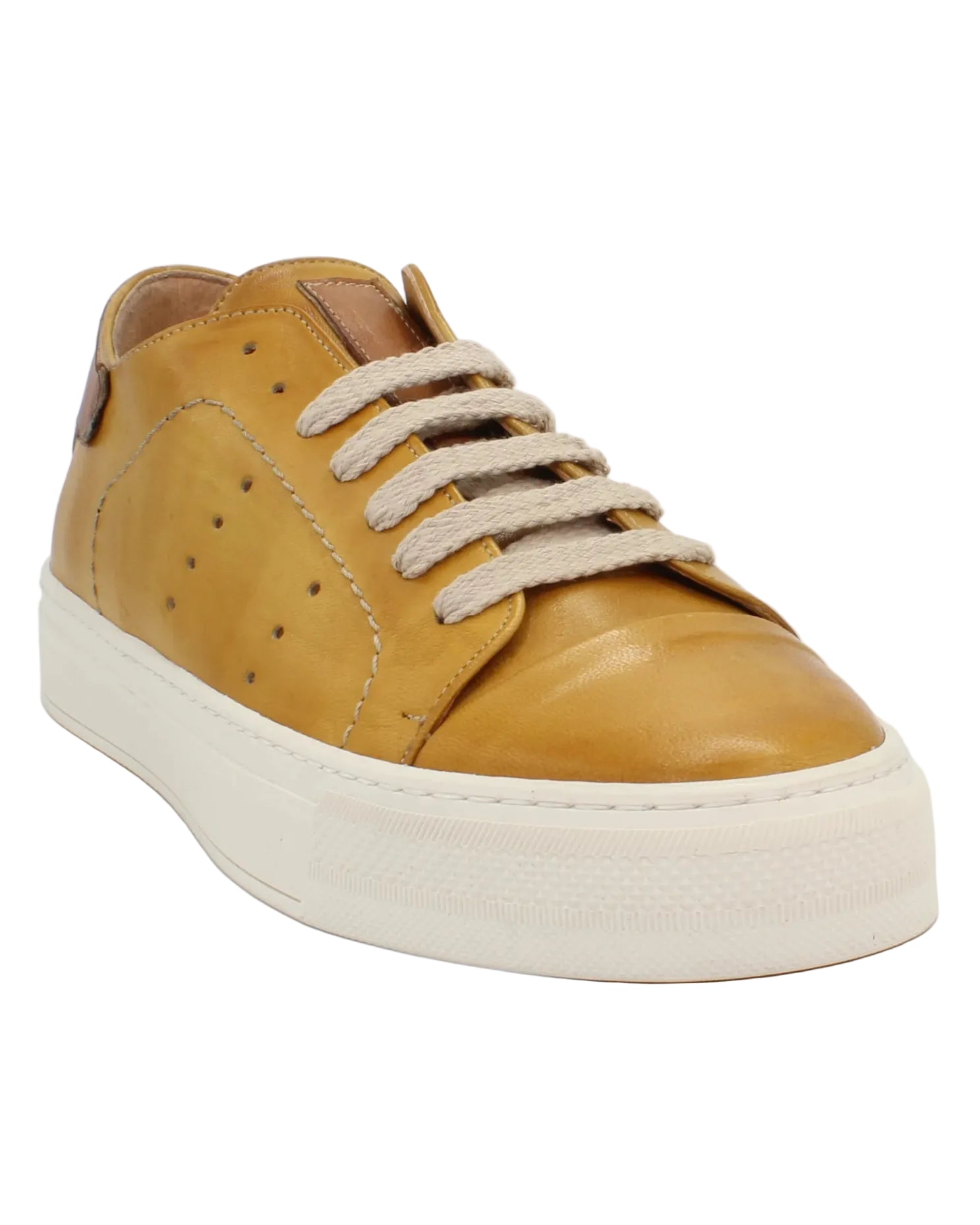 Shop Handmade Italian Leather sneaker in mustang (GR3103) or browse our range of hand-made Italian shoes for men in leather or suede in-store at Aliverti Cape Town, or shop online. We deliver in South Africa & offer multiple payment plans as well as accept multiple safe & secure payment methods.