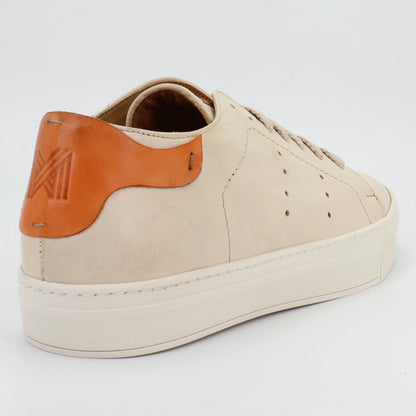 Shop Handmade Italian Leather sneaker in natural/ arancio (GRWILM-3) or browse our range of hand-made Italian shoes for men in leather or suede in-store at Aliverti Cape Town, or shop online. We deliver in South Africa & offer multiple payment plans as well as accept multiple safe & secure payment methods.