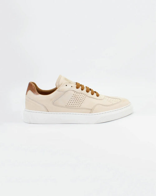 Handmade Italian leather sneakers in nature | women | Aliverti