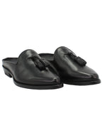 Women's Slip on Loafer in Leather Nero (BRD9414)