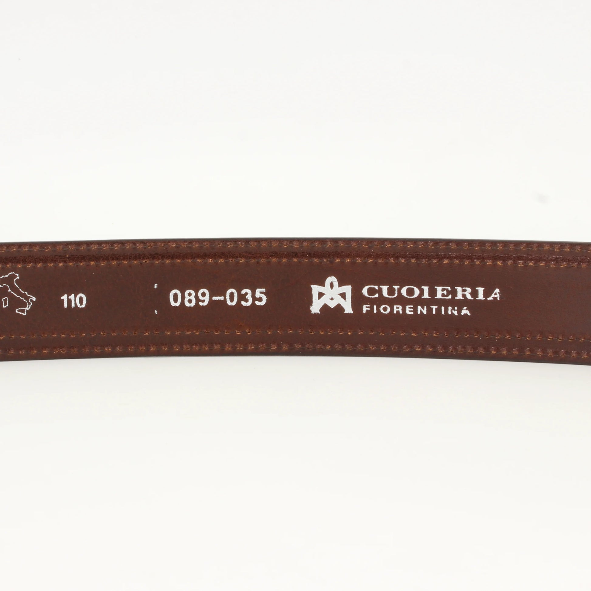 Shop our Italian-made Cuoieria Fiorentina double stitch leather belt in testa di moro (CI0DG0089G040) or browse our range of Italian belts for men & women in-store at Aliverti Cape Town, or shop online.   We deliver in South Africa & offer multiple payment plans as well as accept multiple safe & secure payment methods.