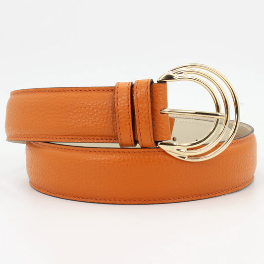 Shop our Italian-made Cuoieria Fiorentina leather belt in papaya (CI0030846L230) or browse our range of Italian belts for men & women in-store at Aliverti Cape Town, or shop online.   We deliver in South Africa & offer multiple payment plans as well as accept multiple safe & secure payment methods.