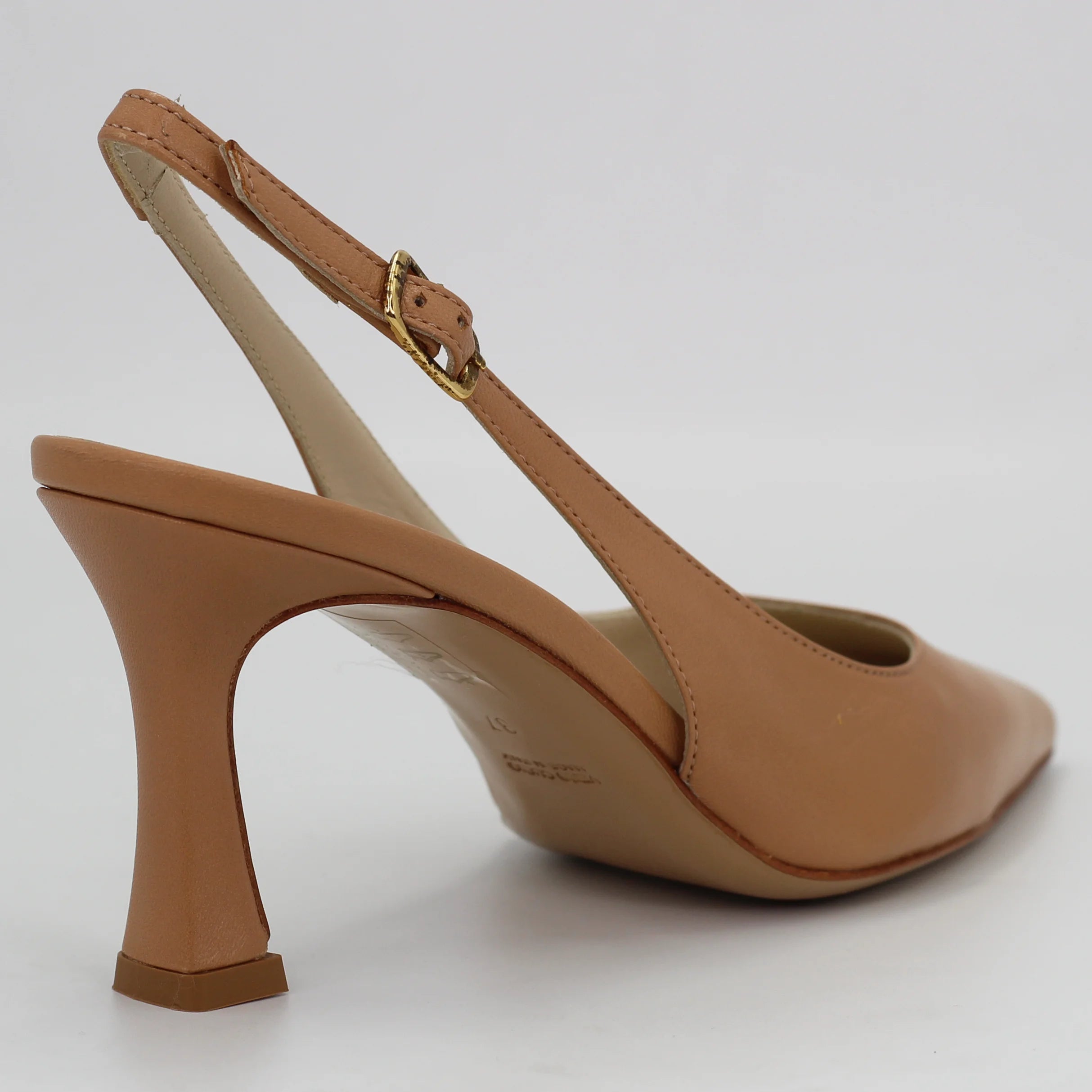 Shop Handmade Italian Leather sling back in Capretto Desert Caramel (MPE581) or browse our range of hand-made Italian shoes in leather or suede in-store at Aliverti Cape Town, or shop online. We deliver in South Africa & offer multiple payment plans as well as accept multiple safe & secure payment methods.