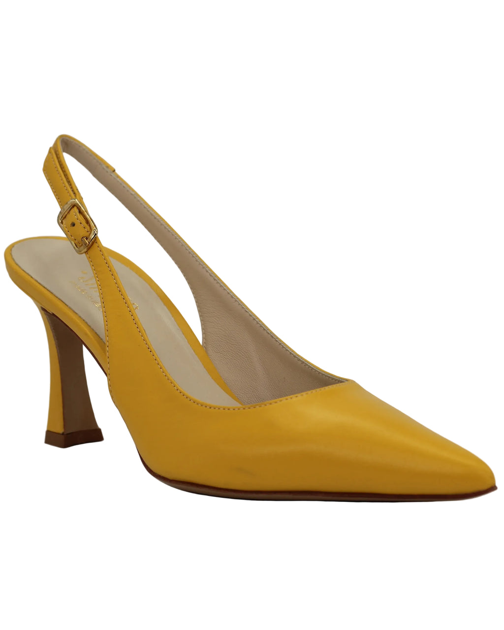 Shop Handmade Italian Leather sling back in yellow (MPE581) or browse our range of hand-made Italian shoes in leather or suede in-store at Aliverti Cape Town, or shop online. We deliver in South Africa & offer multiple payment plans as well as accept multiple safe & secure payment methods.