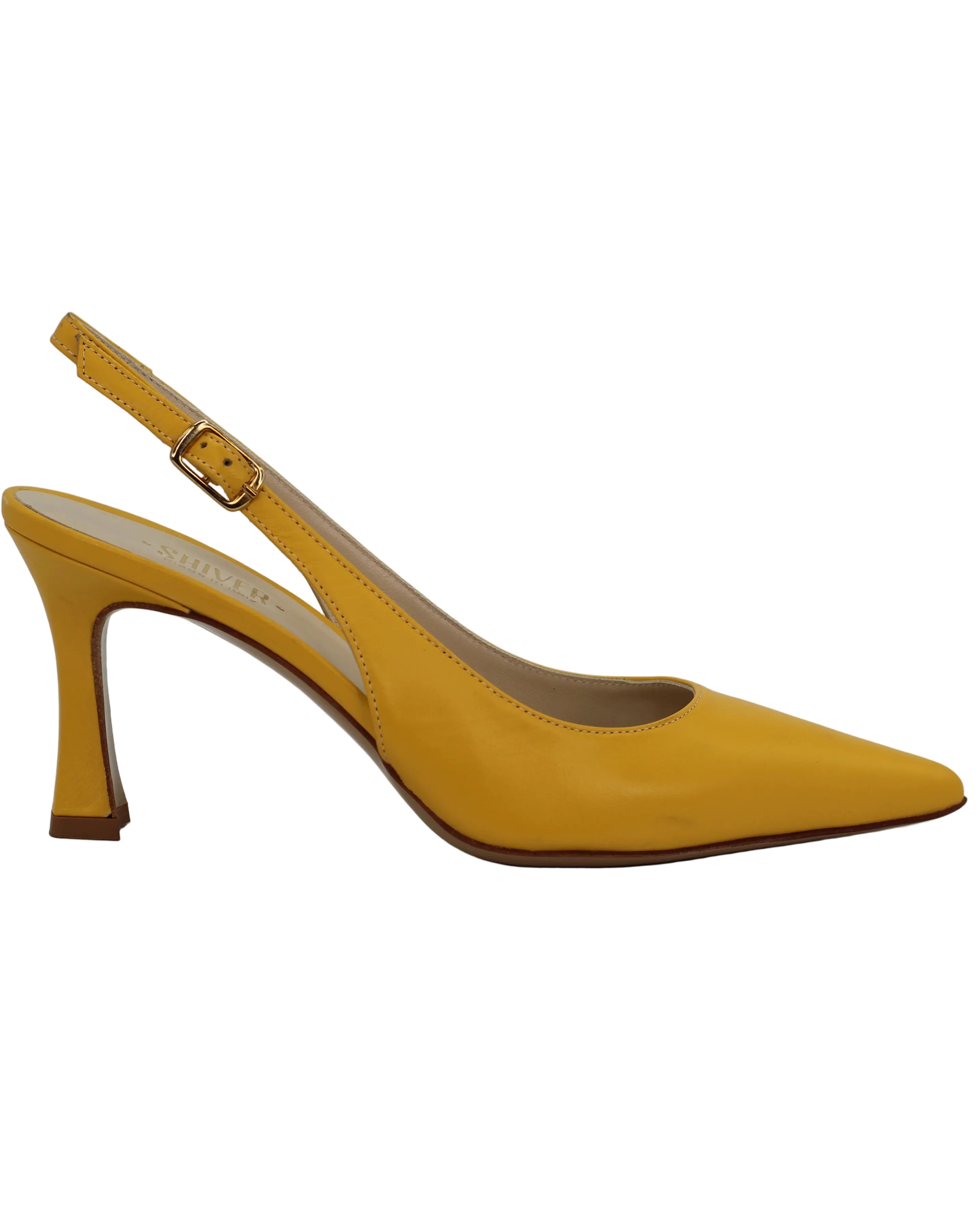 Shop Handmade Italian Leather sling back in yellow (MPE581) or browse our range of hand-made Italian shoes in leather or suede in-store at Aliverti Cape Town, or shop online. We deliver in South Africa & offer multiple payment plans as well as accept multiple safe & secure payment methods.