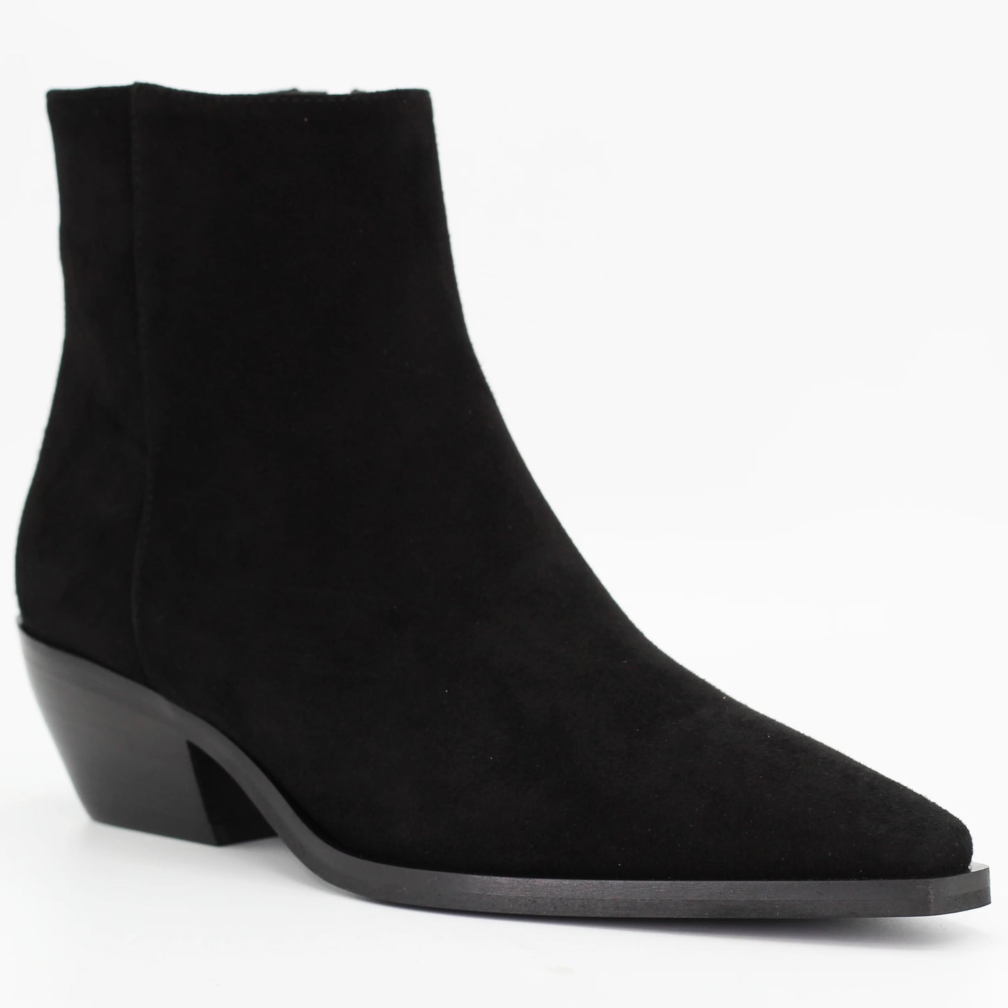 Shop Handmade Italian Leather  pointed toe ankle boot in nero (KRIA3) or browse our range of hand-made Italian shoes in leather or suede in-store at Aliverti Cape Town, or shop online. We deliver in South Africa & offer multiple payment plans as well as accept multiple safe & secure payment methods.