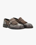 Shop Handmade Italian Leather Brogue Mocassin in Testa Di Moro (GRD608/1) or browse our range of hand-made Italian shoes in leather or suede in-store at Aliverti Cape Town, or shop online. We deliver in South Africa & offer multiple payment plans as well as accept multiple safe & secure payment methods.