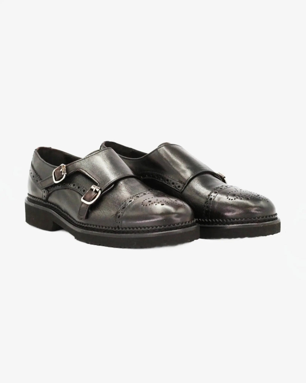 Shop Handmade Italian Leather Double Monk Moccasin in Testa Di Moro (GRD611/6) or browse our range of hand-made Italian shoes in leather or suede in-store at Aliverti Cape Town, or shop online. We deliver in South Africa & offer multiple payment plans as well as accept multiple safe & secure payment methods.