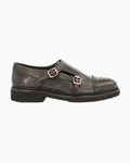 Shop Handmade Italian Leather Double Monk Moccasin in Testa Di Moro (GRD611/6) or browse our range of hand-made Italian shoes in leather or suede in-store at Aliverti Cape Town, or shop online. We deliver in South Africa & offer multiple payment plans as well as accept multiple safe & secure payment methods.