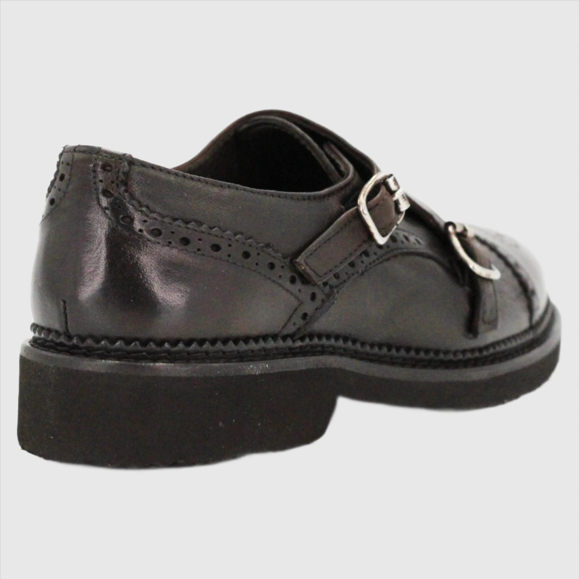 Shop Handmade Italian Leather Double Monk Moccasin in Testa Di Moro (GRD611/6) or browse our range of hand-made Italian shoes in leather or suede in-store at Aliverti Cape Town, or shop online. We deliver in South Africa & offer multiple payment plans as well as accept multiple safe & secure payment methods.