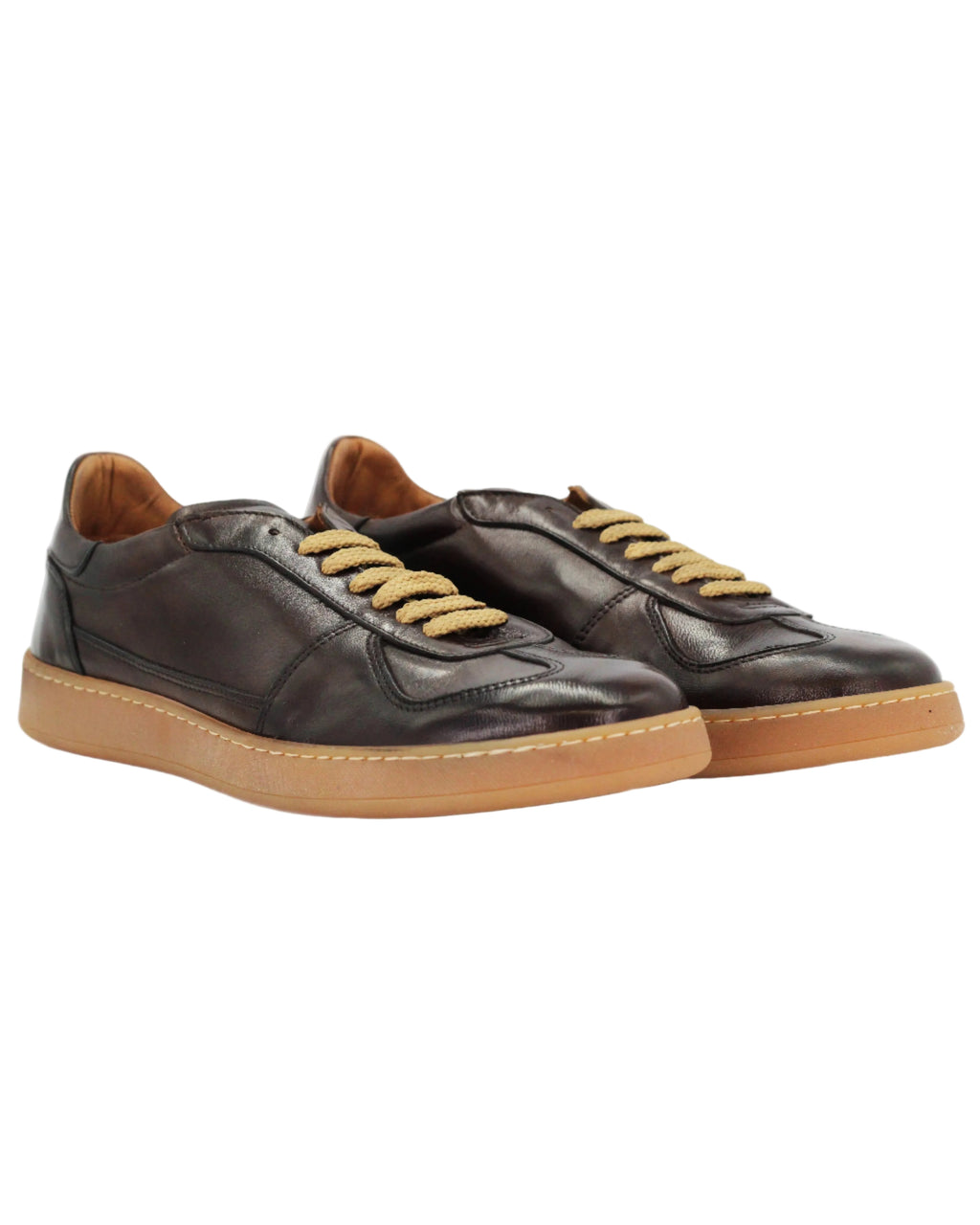 Shop Handmade Italian Leather Sneaker in Testa Di Moro (GRD3309/2) or browse our range of hand-made Italian shoes in leather or suede in-store at Aliverti Cape Town, or shop online. We deliver in South Africa & offer multiple payment plans as well as accept multiple safe & secure payment methods.