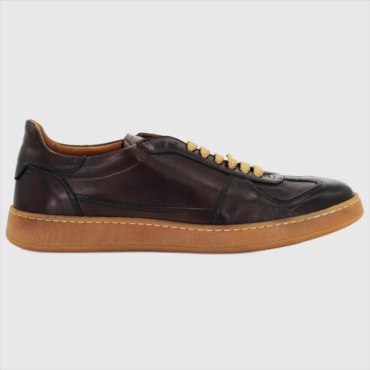 Shop Handmade Italian Leather Sneaker in Testa Di Moro (GRD3309/2) or browse our range of hand-made Italian shoes in leather or suede in-store at Aliverti Cape Town, or shop online. We deliver in South Africa & offer multiple payment plans as well as accept multiple safe & secure payment methods.