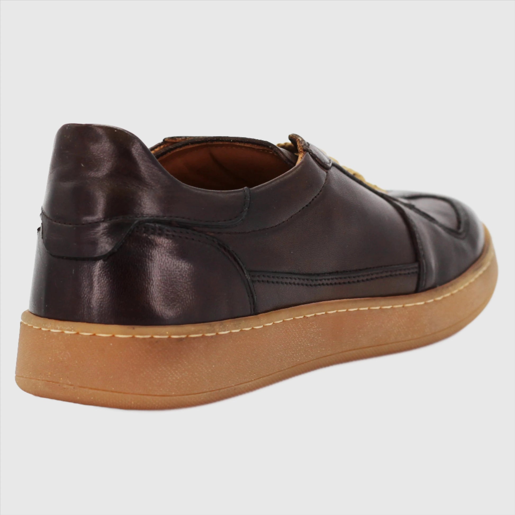 Shop Handmade Italian Leather Sneaker in Testa Di Moro (GRD3309/2) or browse our range of hand-made Italian shoes in leather or suede in-store at Aliverti Cape Town, or shop online. We deliver in South Africa & offer multiple payment plans as well as accept multiple safe & secure payment methods.