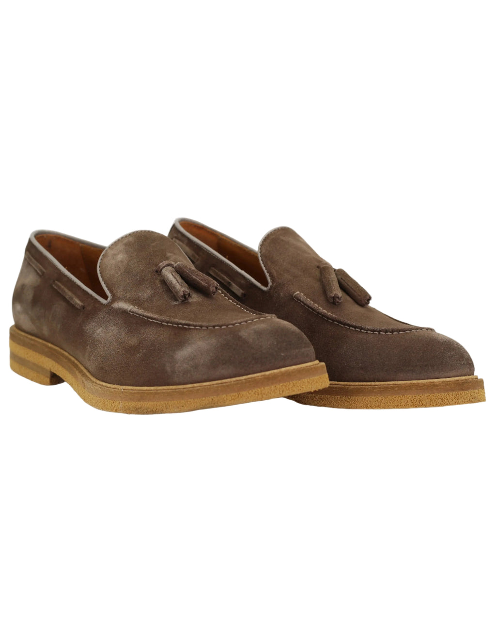 Shop Handmade Italian Leather Suede Moccasin with Tassels in Taupe  (GRD1312/2) or browse our range of hand-made Italian shoes in leather or suede in-store at Aliverti Cape Town, or shop online. We deliver in South Africa & offer multiple payment plans as well as accept multiple safe & secure payment methods.