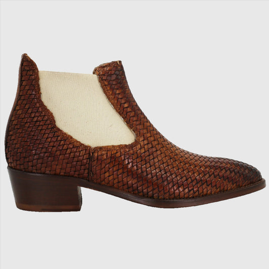 Shop Handmade Italian Leather Hand Woven Chelsea Boot in Siena (BRD9410) or browse our range of hand-made Italian shoes in leather or suede in-store at Aliverti Cape Town, or shop online. We deliver in South Africa & offer multiple payment plans as well as accept multiple safe & secure payment methods.