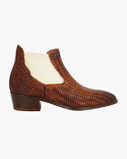 Shop Handmade Italian Leather Hand Woven Chelsea Boot in Siena (BRD9410) or browse our range of hand-made Italian shoes in leather or suede in-store at Aliverti Cape Town, or shop online. We deliver in South Africa & offer multiple payment plans as well as accept multiple safe & secure payment methods.