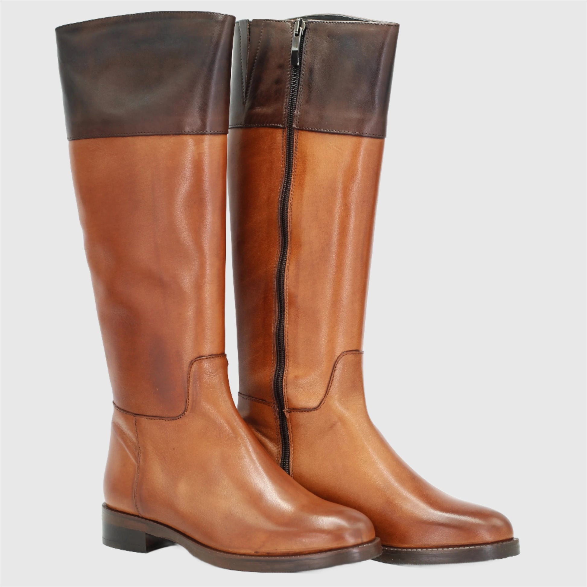 Shop Handmade Italian Leather equestrian boot in cuoio testa di moro (GC2060) or browse our range of hand-made Italian shoes in leather or suede in-store at Aliverti Cape Town, or shop online. We deliver in South Africa & offer multiple payment plans as well as accept multiple safe & secure payment methods.