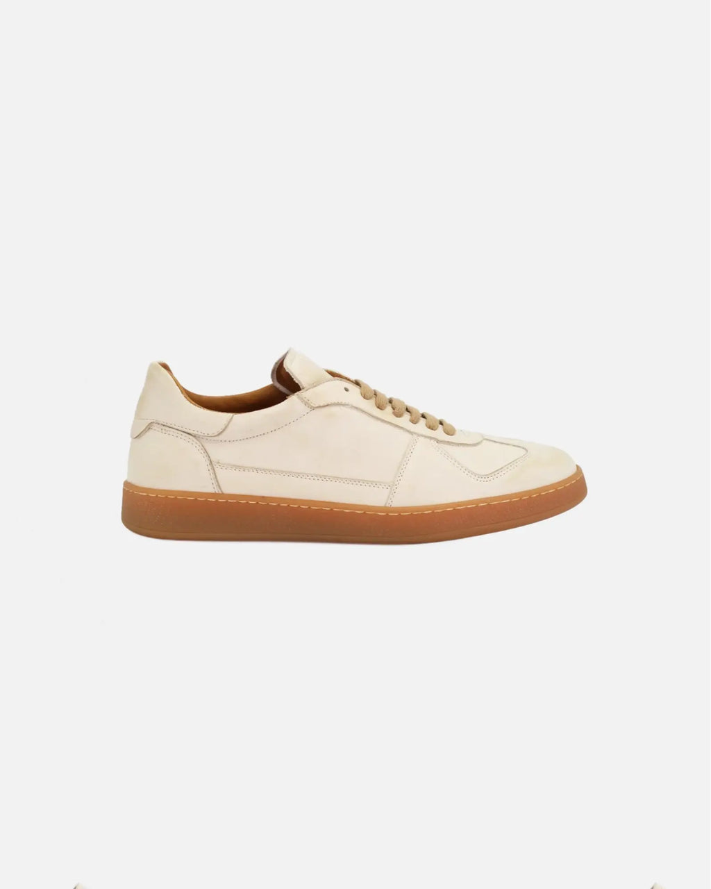 Shop Handmade Italian Leather Sneaker in Naturale (GRU3309/2)  or browse our range of hand-made Italian shoes in leather or suede in-store at Aliverti Cape Town, or shop online. We deliver in South Africa & offer multiple payment plans as well as accept multiple safe & secure payment methods.