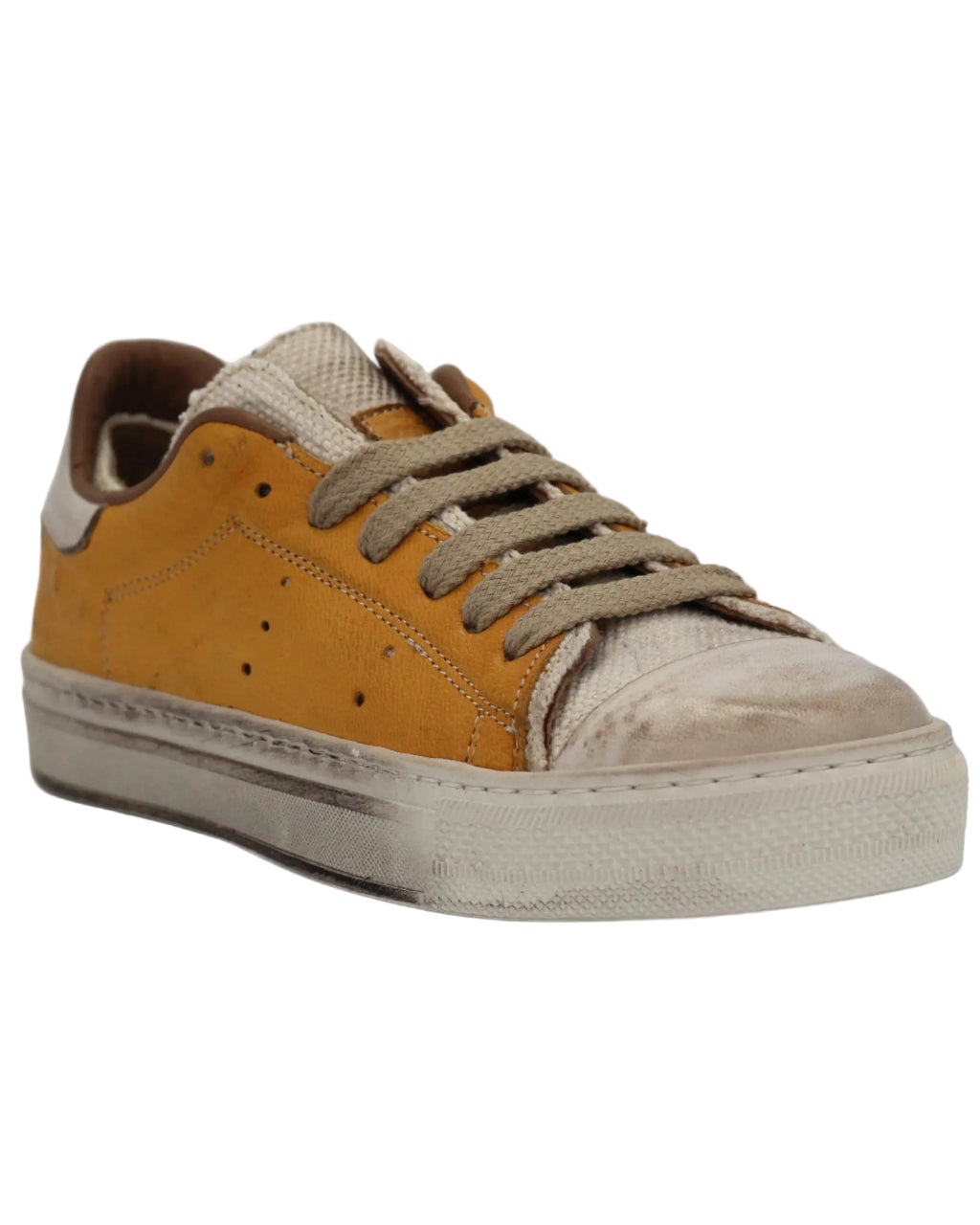 Shop Handmade Italian Leather  sneaker in mustard (GRD700/9) or browse our range of hand-made Italian shoes in leather or suede in-store at Aliverti Cape Town, or shop online. We deliver in South Africa & offer multiple payment plans as well as accept multiple safe & secure payment methods.