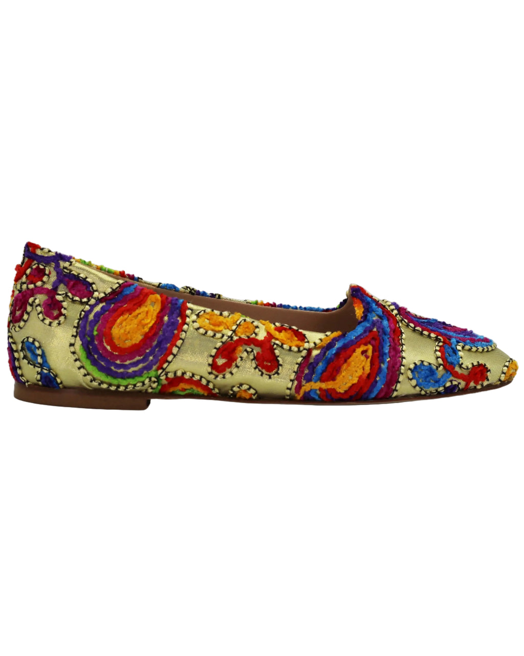 Shop Handmade Italian Women's Embroidered Fabric Ballerina Pump in multicolour (ESE364) or browse our range of hand-made Italian shoes in leather or suede in-store at Aliverti Cape Town, or shop online. We deliver in South Africa & offer multiple payment plans as well as accept multiple safe & secure payment methods.