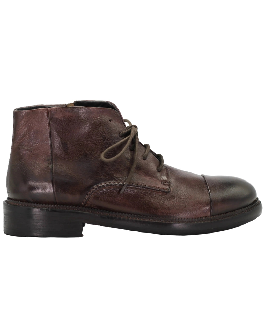Shop Handmade Italian Leather Men's Lace-Up Ankle Boot in Calf Leather Bronzato  (JPU36526/42) or browse our range of hand-made Italian shoes in leather or suede in-store at Aliverti Cape Town, or shop online. We deliver in South Africa & offer multiple payment plans as well as accept multiple safe & secure payment methods.
