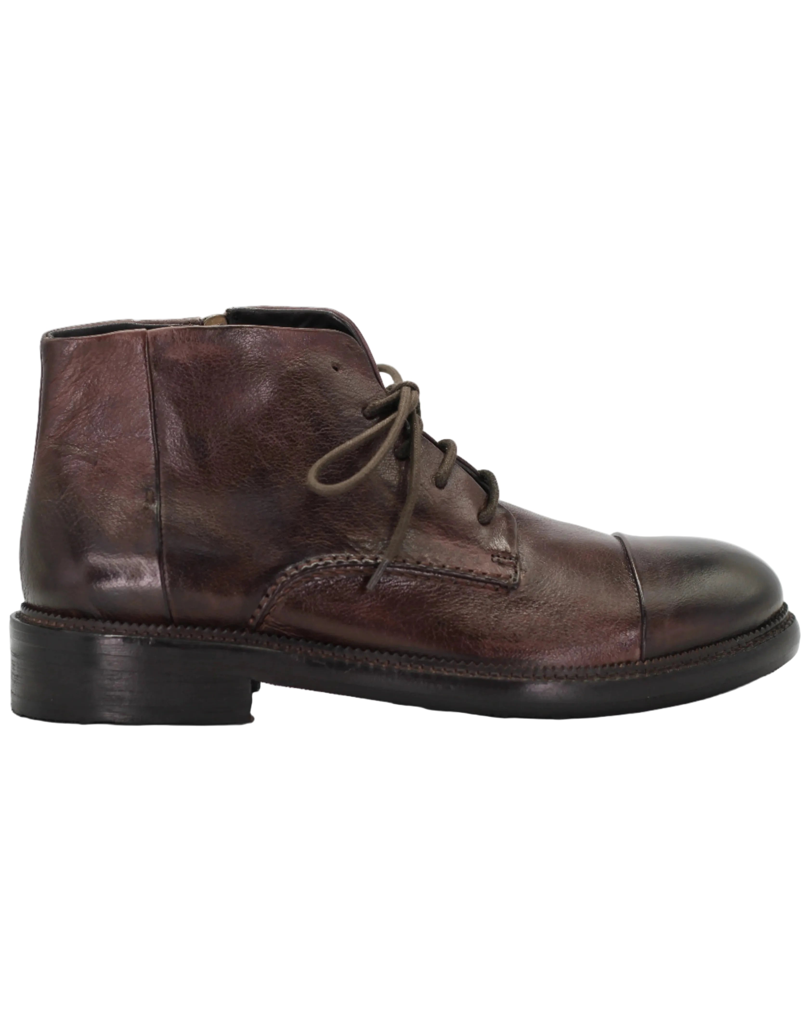 Shop Handmade Italian Leather Men's Lace-Up Ankle Boot in Calf Leather Bronzato  (JPU36526/42) or browse our range of hand-made Italian shoes in leather or suede in-store at Aliverti Cape Town, or shop online. We deliver in South Africa & offer multiple payment plans as well as accept multiple safe & secure payment methods.