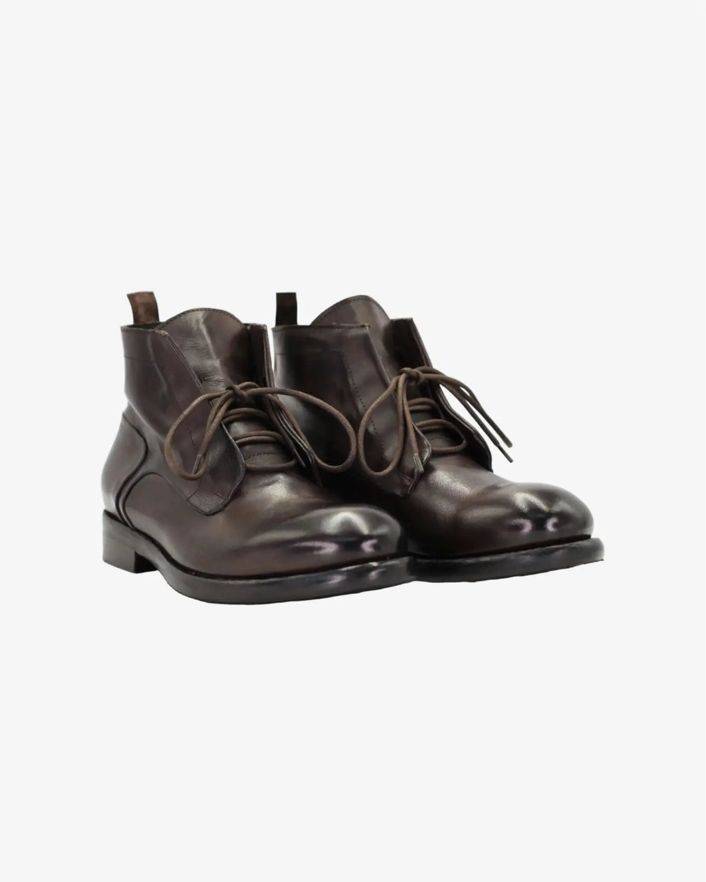 Shop Handmade Italian Leather Men's Lace-Up Ankle Boot in Testa Di Moro (JPU36526/32) or browse our range of hand-made Italian shoes in leather or suede in-store at Aliverti Cape Town, or shop online. We deliver in South Africa & offer multiple payment plans as well as accept multiple safe & secure payment methods.