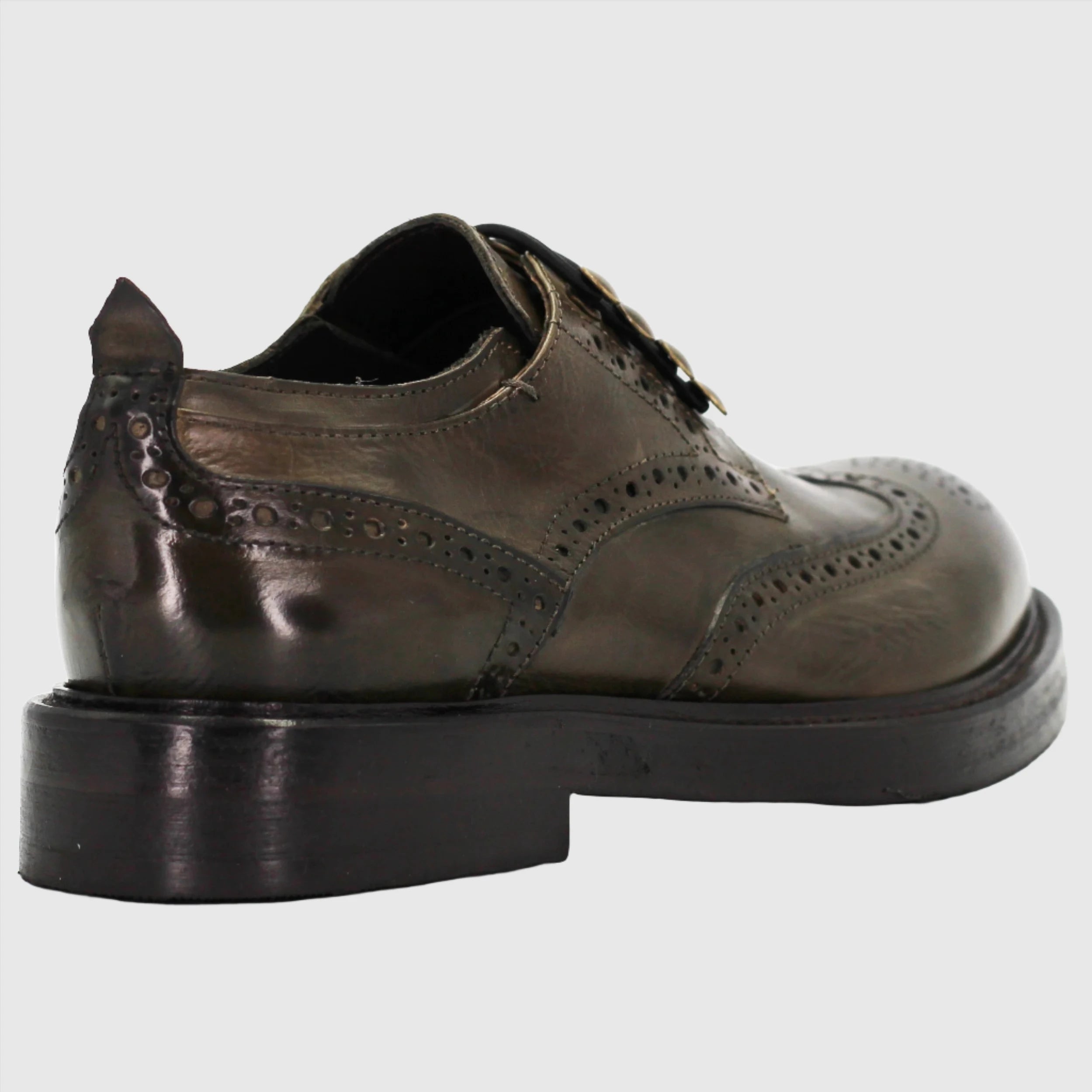 Shop Handmade Italian Leather Women's Oxford Brogue in Verde (JPD37907/1) or browse our range of hand-made Italian shoes in leather or suede in-store at Aliverti Cape Town, or shop online. We deliver in South Africa & offer multiple payment plans as well as accept multiple safe & secure payment methods.