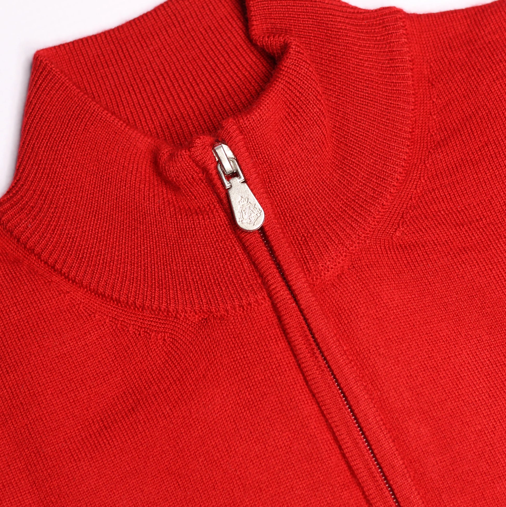 Mens red zipper cardigan on sale