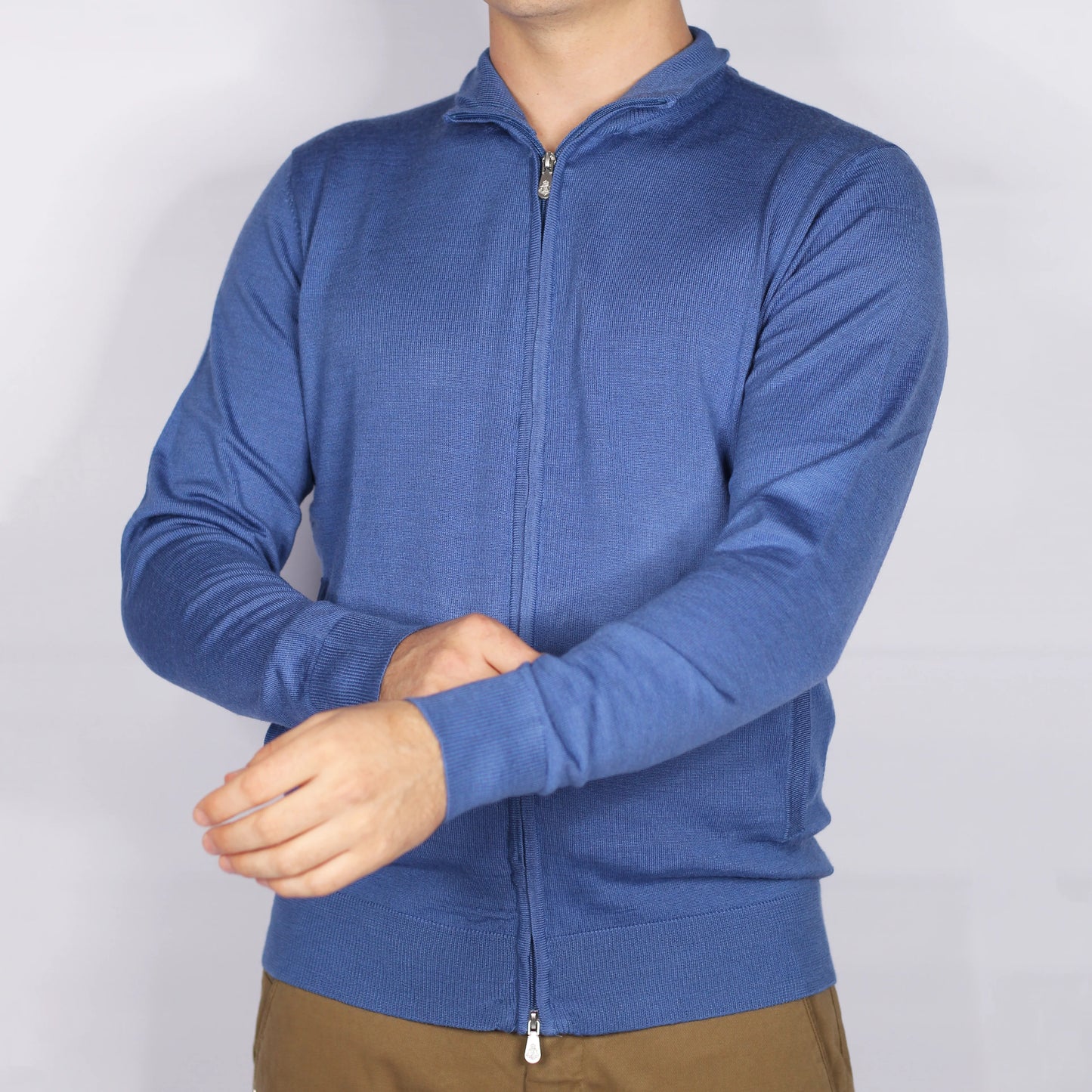 Shop Fusaro Antonio men's Italian zip cardigan in avion blue (MA23045) or browse our range of men's Italian clothing and shoes in leather in-store at Aliverti Cape Town, or shop online. We deliver in South Africa & offer multiple payment plans as well as accept multiple safe & secure payment methods.