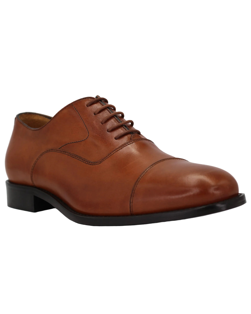 Men's Oxford in Leather Castagna Tan (MER6649)