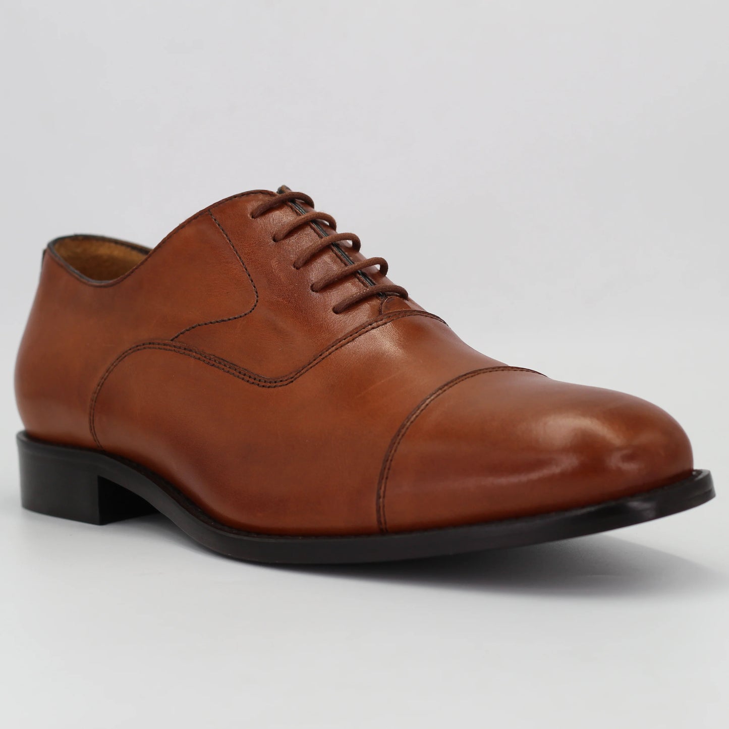 Men's Classic Oxford in Calf Leather Castagna Tan (MER6649)