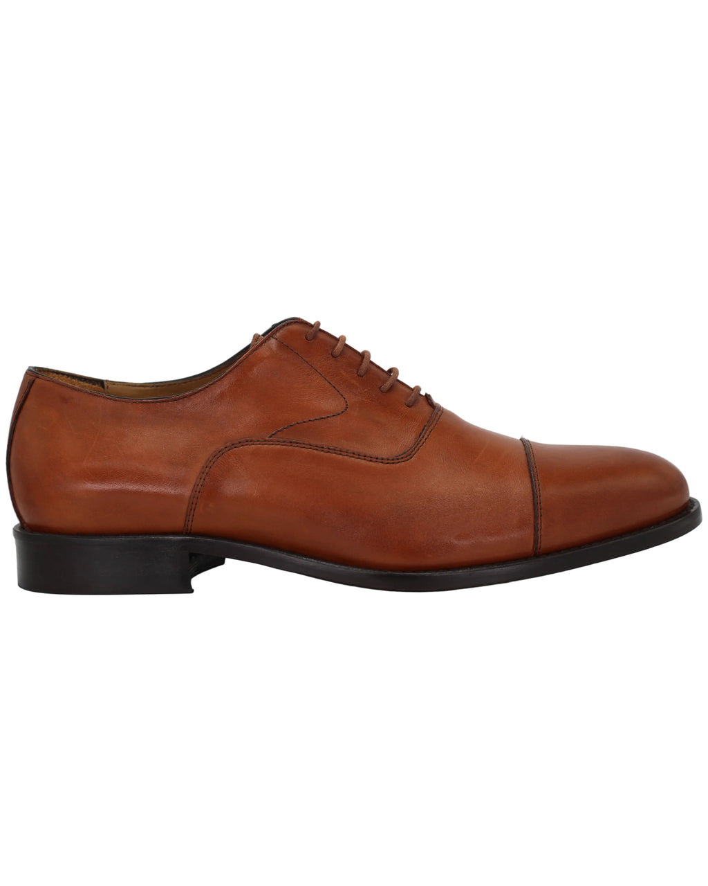 Men's Oxford in Leather Castagna Tan (MER6649)