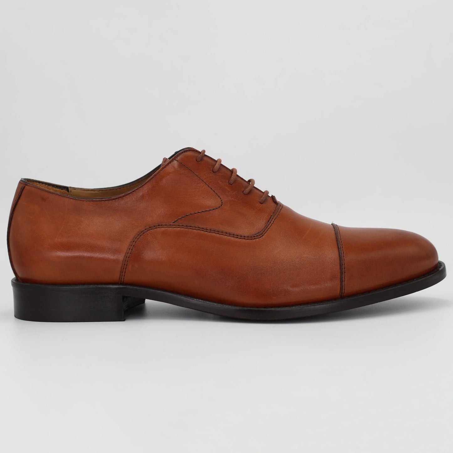 Men's Classic Oxford in Calf Leather Castagna Tan (MER6649)