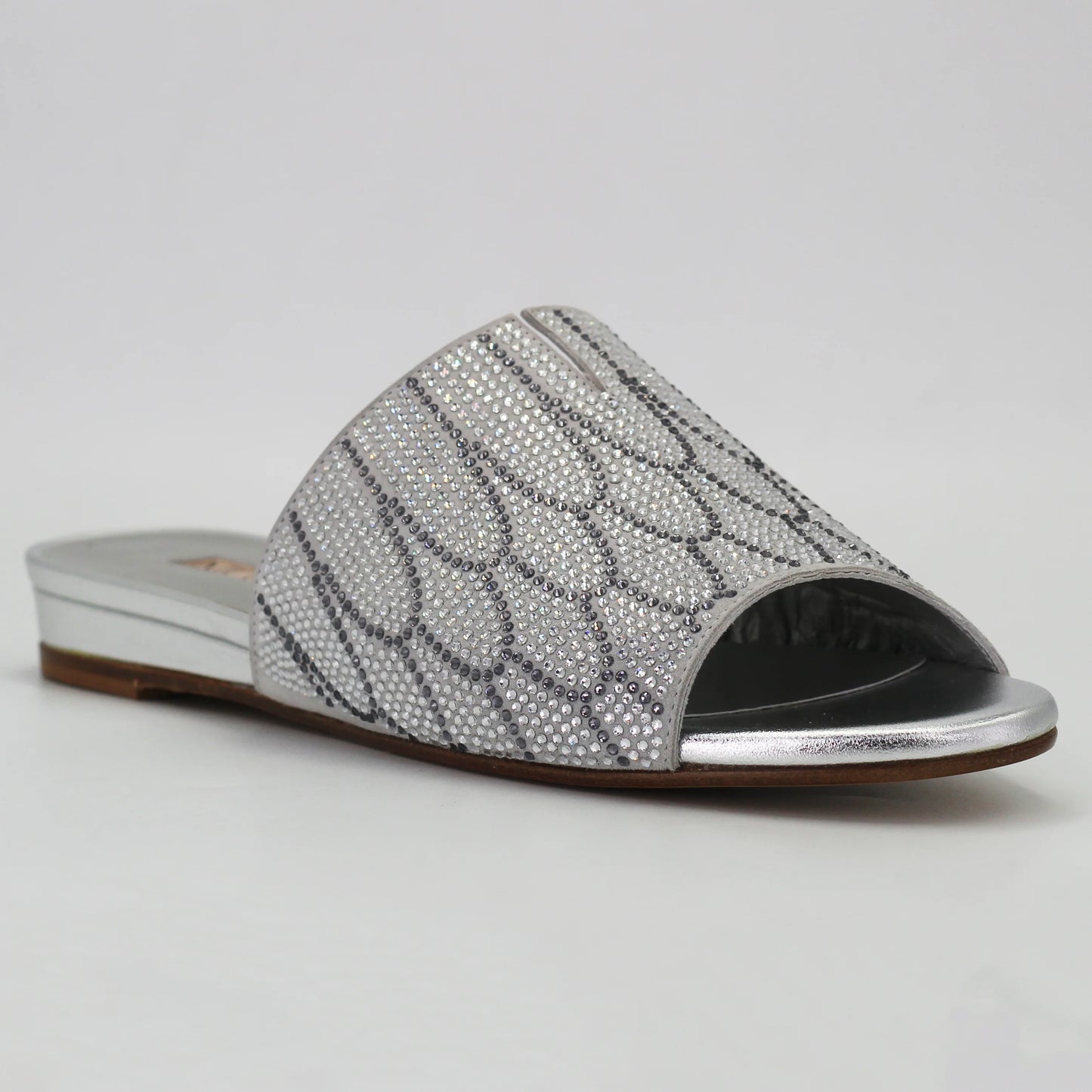 Shop Handmade Italian Leather Women's bedazzled wide strap sandal (ELLAYLA) or browse our range of hand-made Italian shoes in leather or suede in-store at Aliverti Cape Town, or shop online. We deliver in South Africa & offer multiple payment plans as well as accept multiple safe & secure payment methods.