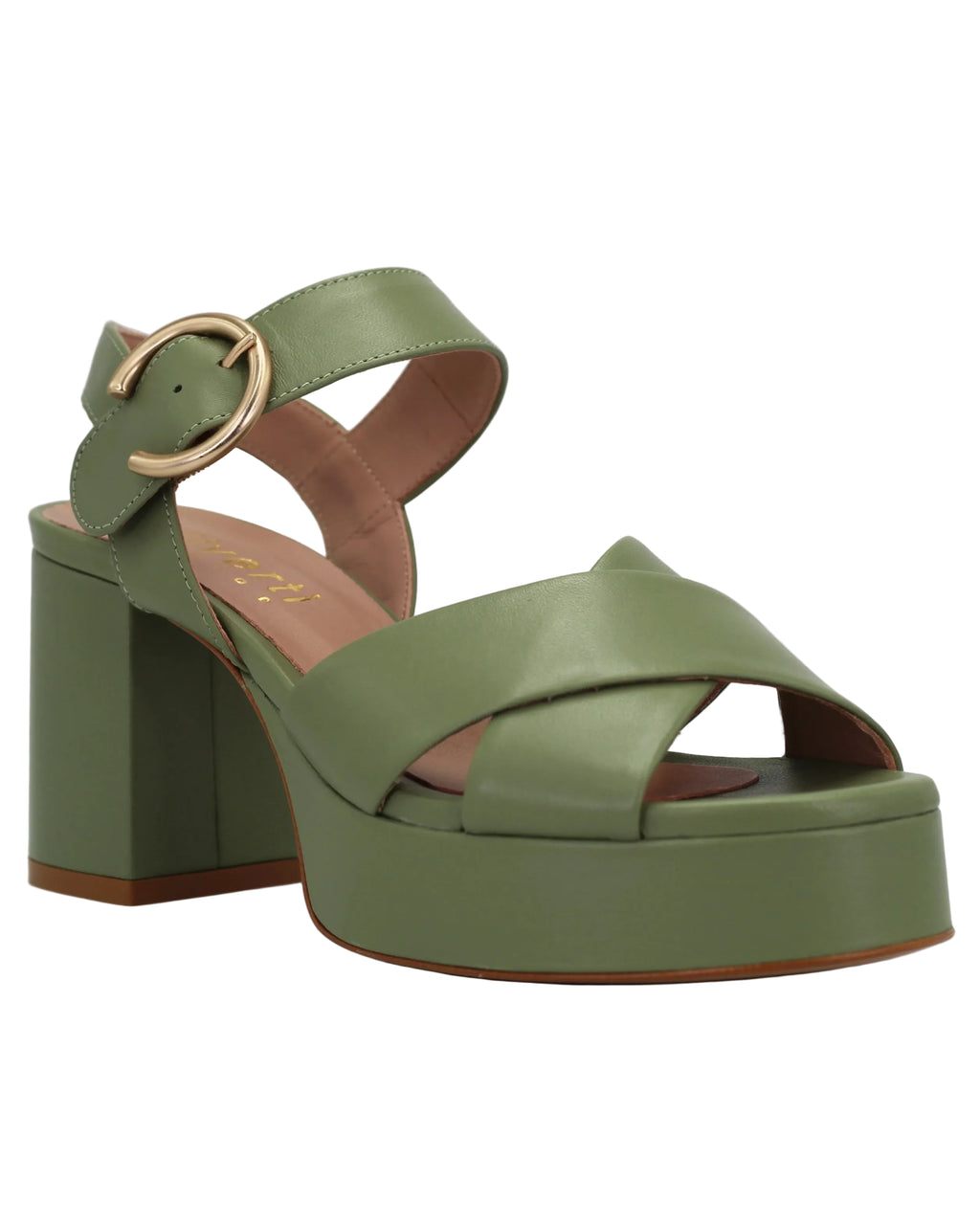 Platform heel | Women | Italian leather | Made In Italy | Aliverti