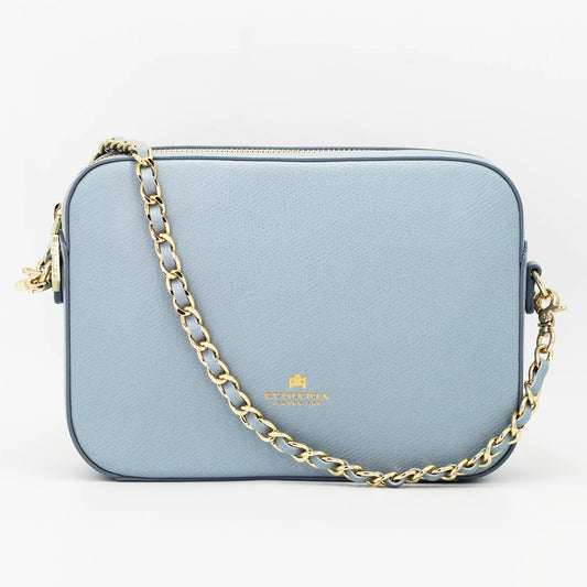 Shop Women's Italian-made Cuoieria Fiorentina Italian leather Alice camera handbag in light blue (B000005538420) or browse our range of hand-made Italian handbags for women in-store at Aliverti Cape Town, or shop online. 

We deliver in South Africa & offer multiple payment plans as well as accept multiple safe & secure payment methods.