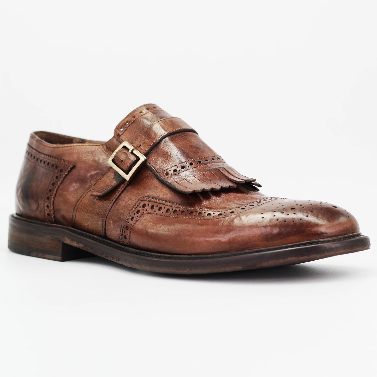 Shop Handmade Italian Leather Men's buckle moccasin (BRU11272) or browse our range of hand-made Italian shoes in leather or suede in-store at Aliverti Cape Town, or shop online. We deliver in South Africa & offer multiple payment plans as well as accept multiple safe & secure payment methods.