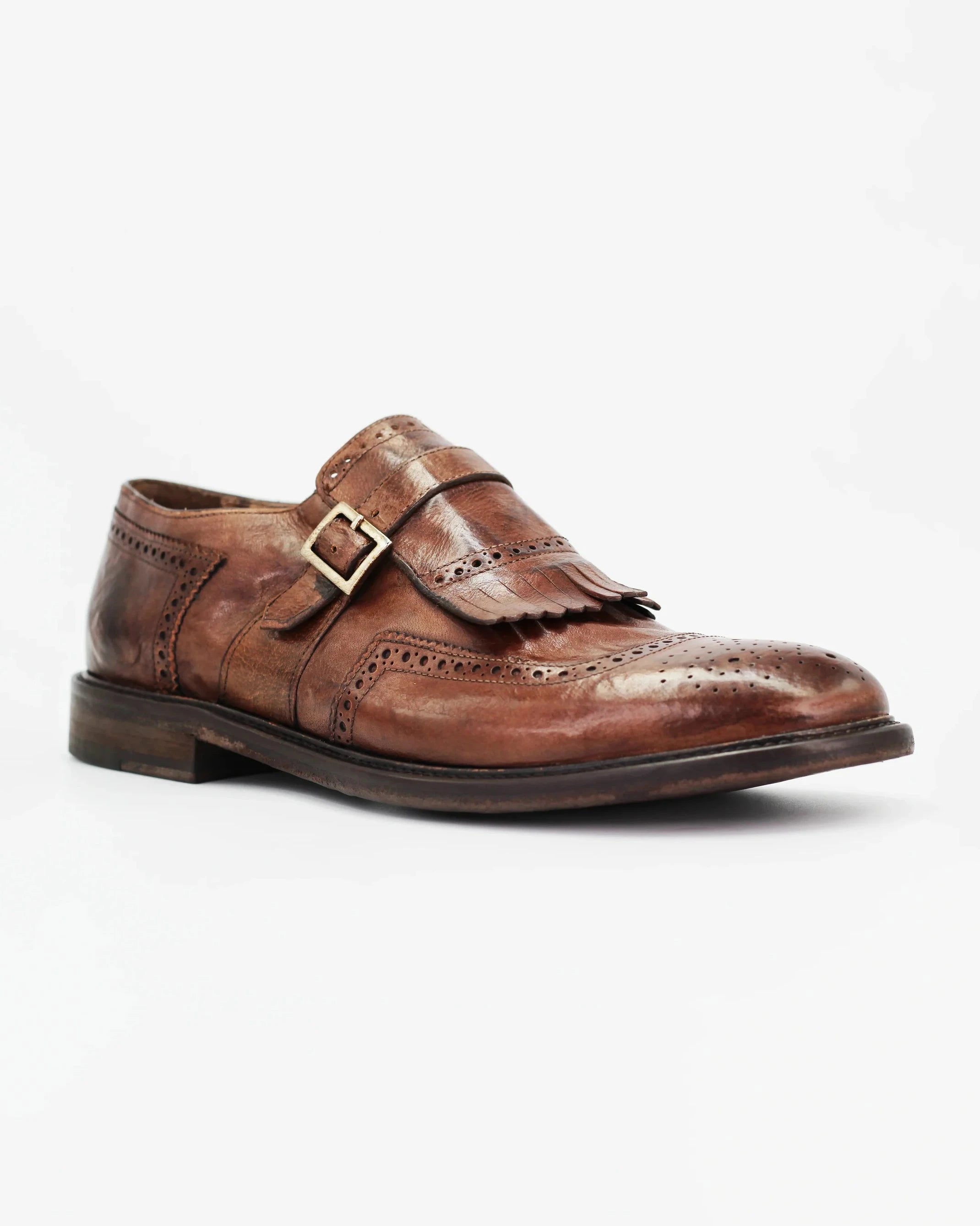 Shop Handmade Italian Leather Men's buckle moccasin (BRU11272) or browse our range of hand-made Italian shoes in leather or suede in-store at Aliverti Cape Town, or shop online. We deliver in South Africa & offer multiple payment plans as well as accept multiple safe & secure payment methods.
