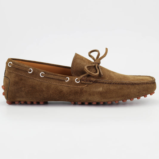 Men's loafer in calf leather suede tundra (CONU0460003)