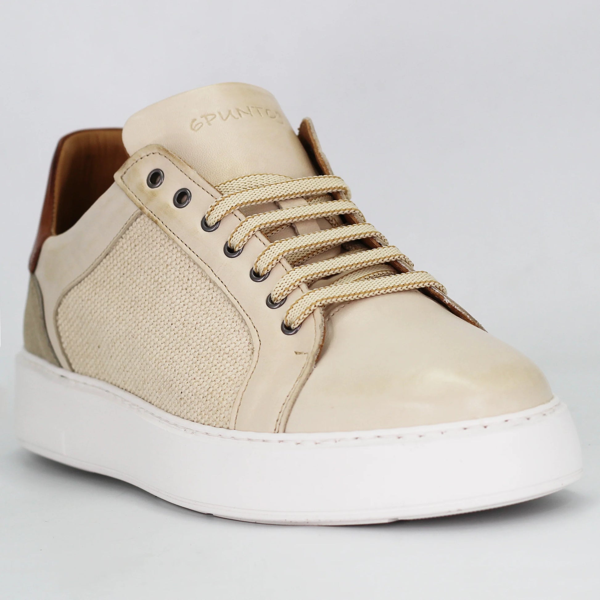 Shop men's sneaker in calf leather and fabric naturale (GRU7950-D) or browse our range of men's Italian clothing and shoes in leather in-store at Aliverti Cape Town, or shop online. We deliver in South Africa & offer multiple payment plans as well as accept multiple safe & secure payment methods.