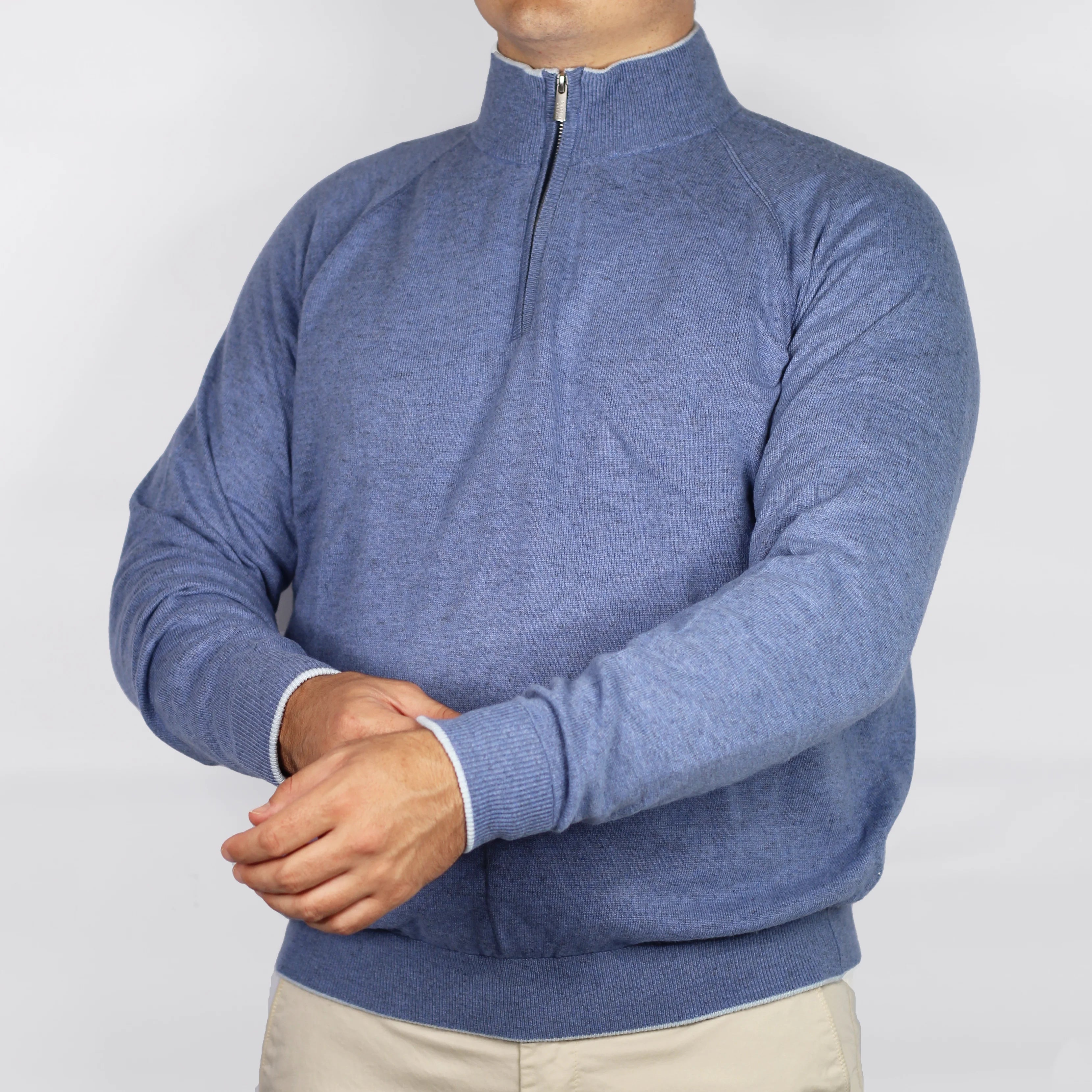 Shop Fusaro Antonio men's wool, cashmere zip up cardigan in jeans (MA 25001-035-05) or browse our range of men's Italian clothing and shoes in leather in-store at Aliverti Cape Town, or shop online. We deliver in South Africa & offer multiple payment plans as well as accept multiple safe & secure payment methods.