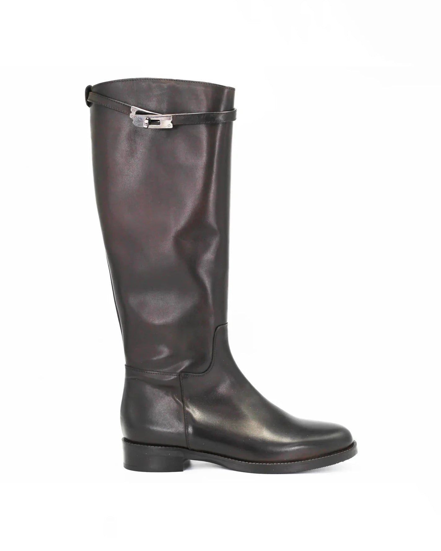 Shop our Women's equestrian boot with clasp in testa di moro (GC2048) or browse our range of men's Italian clothing and shoes in leather in-store at Aliverti Cape Town, or shop online. We deliver in South Africa & offer multiple payment plans as well as accept multiple safe & secure payment methods.