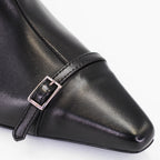 Shop Women's heeled ankle boot with buckles in calf leather nero (ALBA20) or browse our range of men's Italian clothing and shoes in leather in-store at Aliverti Cape Town, or shop online. We deliver in South Africa & offer multiple payment plans as well as accept multiple safe & secure payment methods.