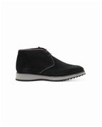 Shop Men's square toe chukka boot in calf leather suede nero (D471)  or browse our range of men's Italian clothing and shoes in leather in-store at Aliverti Cape Town, or shop online. We deliver in South Africa & offer multiple payment plans as well as accept multiple safe & secure payment methods.