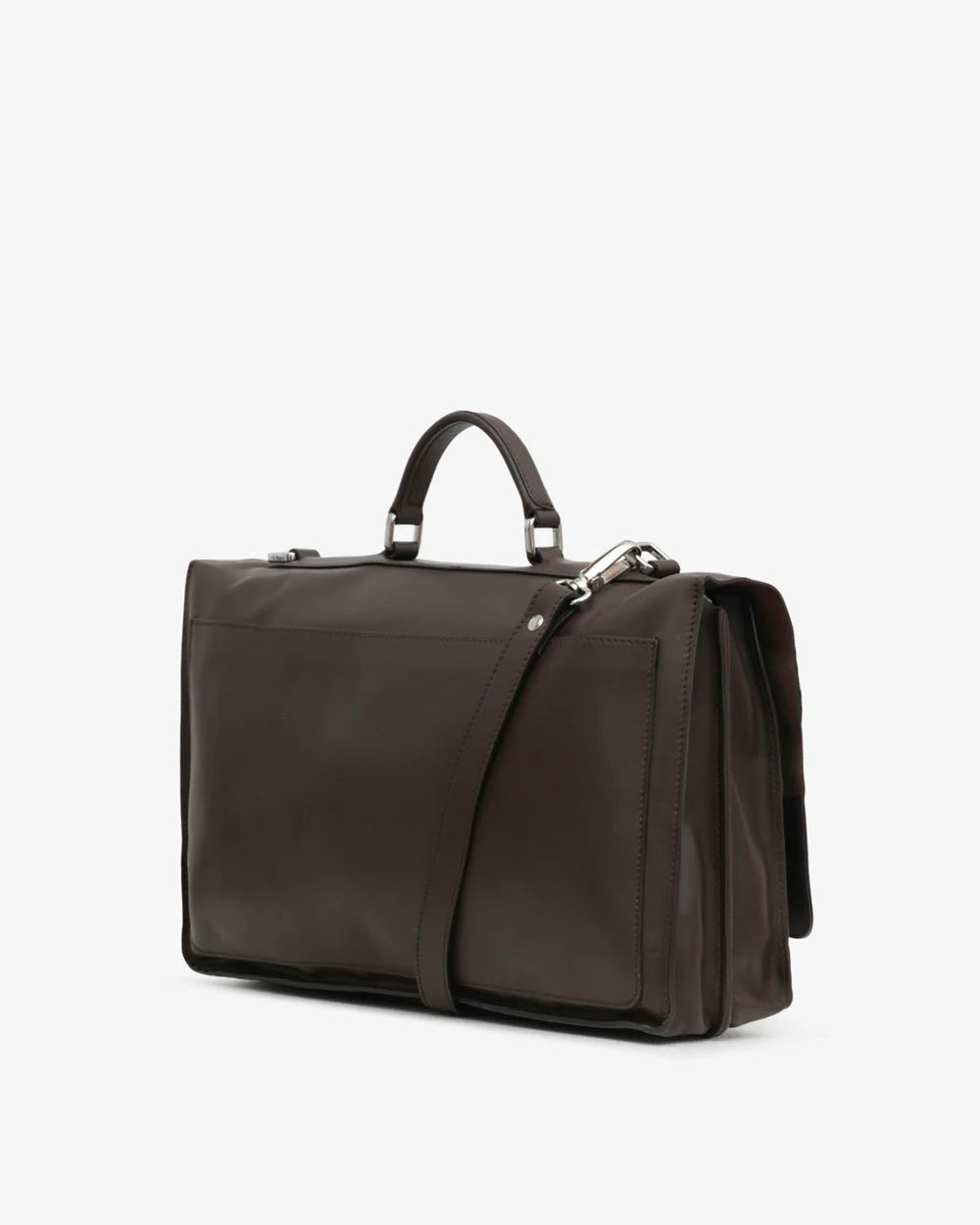 Shop Tramontano Men's Flap-Over Briefcase in Leather Testa Di Moro or browse our range of hand-made Italian handbags for women in-store at Aliverti Cape Town, or shop online. 

We deliver in South Africa & offer multiple payment plans as well as accept multiple safe & secure payment methods.