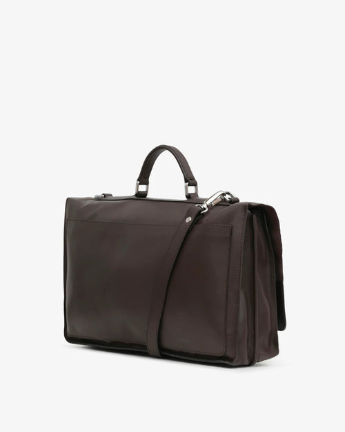 Shop Tramontano Men's Flap-Over Briefcase in Leather Testa Di Moro or browse our range of hand-made Italian handbags for women in-store at Aliverti Cape Town, or shop online. 

We deliver in South Africa & offer multiple payment plans as well as accept multiple safe & secure payment methods.