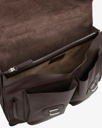 Shop Tramontano Men's Flap-Over Briefcase in Leather Testa Di Moro or browse our range of hand-made Italian handbags for women in-store at Aliverti Cape Town, or shop online. 

We deliver in South Africa & offer multiple payment plans as well as accept multiple safe & secure payment methods.
