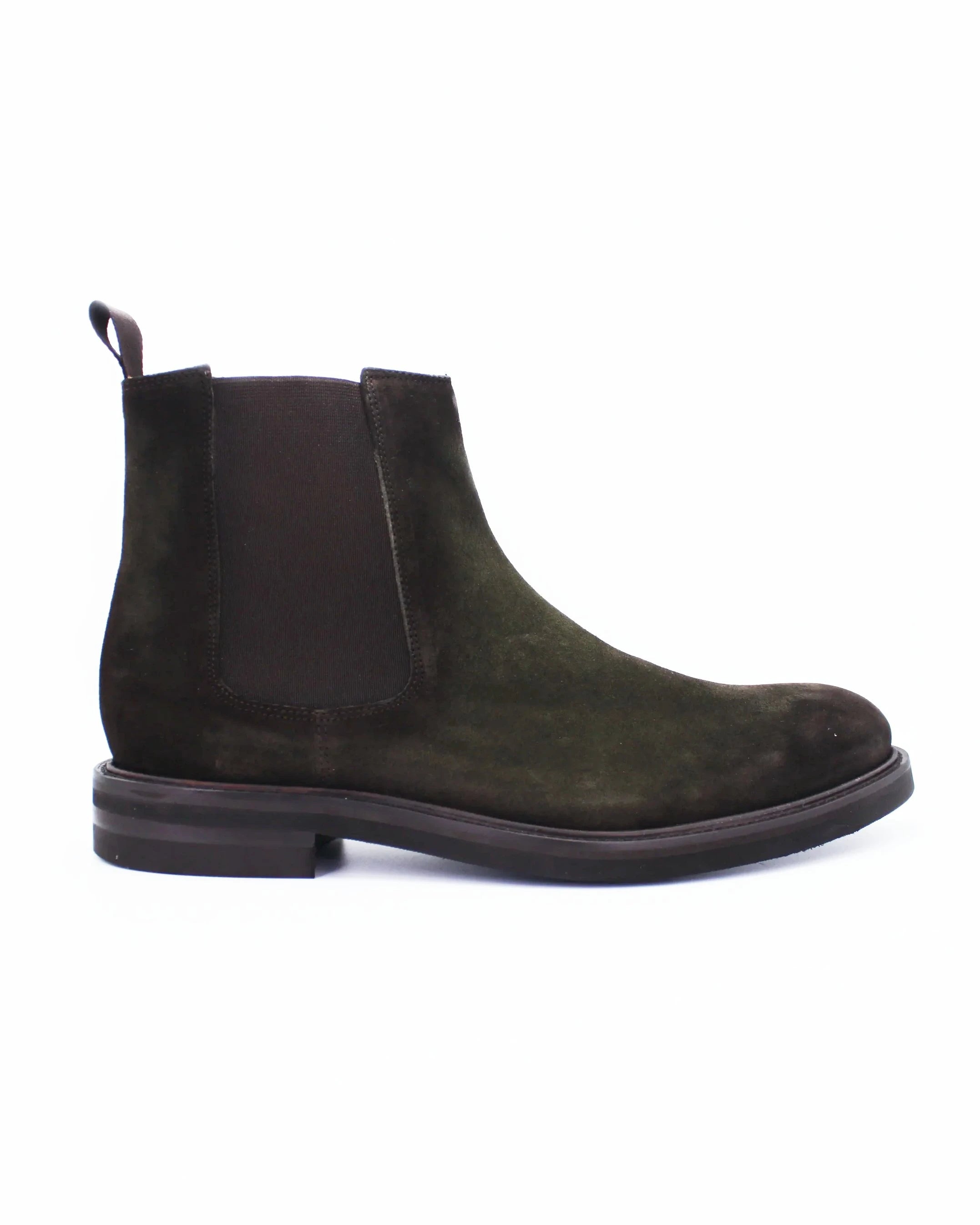 Shop Handmade Italian Suede Chealsea Boot in Green (8589) or browse our range of hand-made Italian boots for men in leather or suede in-store at Aliverti Durban or Cape Town, or shop online. We deliver in South Africa & offer multiple payment plans as well as accept multiple safe & secure payment methods.