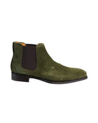 Shop Handmade Italian Suede Chelsea Boot in Olive (940) or browse our range of hand-made Italian boots for men in leather or suede in-store at Aliverti Durban or Cape Town, or shop online. We deliver in South Africa & offer multiple payment plans as well as accept multiple safe & secure payment methods.